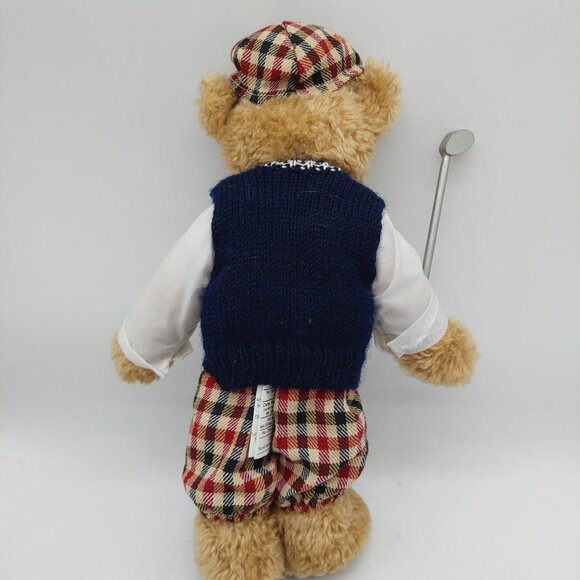 Wang’s International Teddy Bear Plush Golf Outfit Stuffed Animal - Picture 4 of 7
